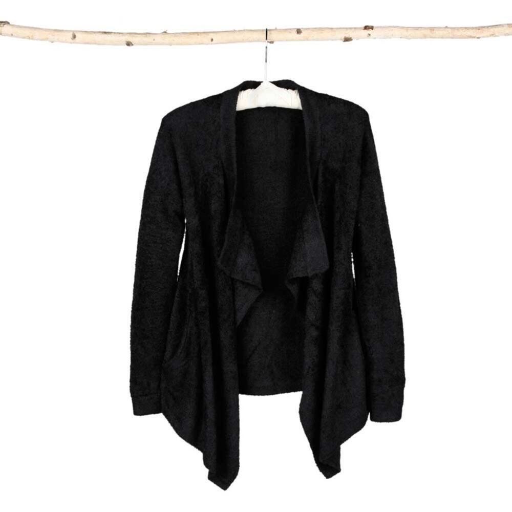 Barefoot Dreams Midnight Bamboo Chic Lite One Mile Wear Cardigan